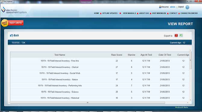 eas reports